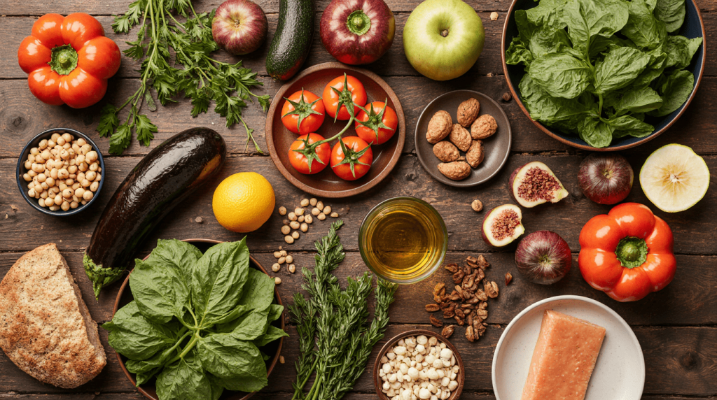 Список продуктов для средиземноморской диеты