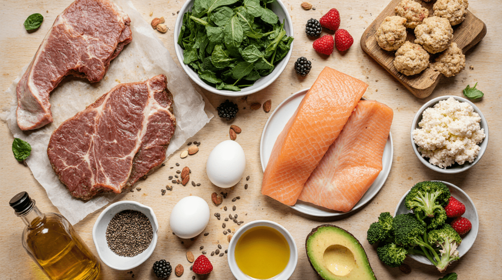 Список продуктов для низкоуглеводной диеты Список продуктов для низкоуглеводной диеты