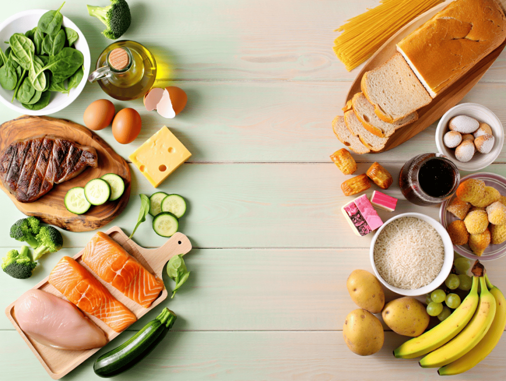 Список разрешенных и запрещенных продуктов 