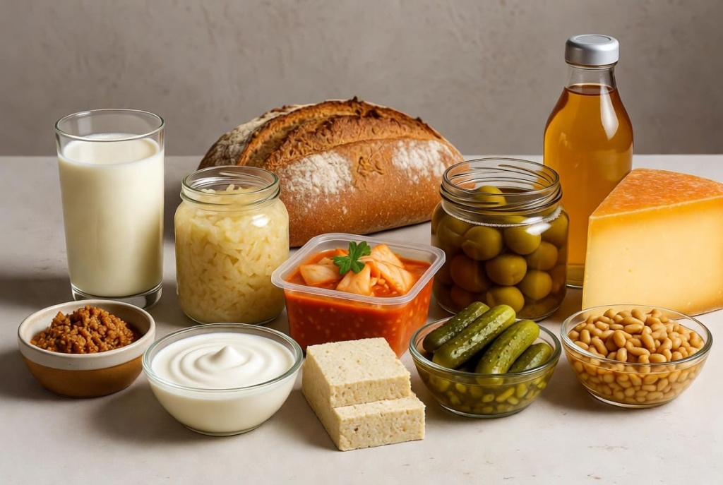 Самые полезные ферментированные продукты