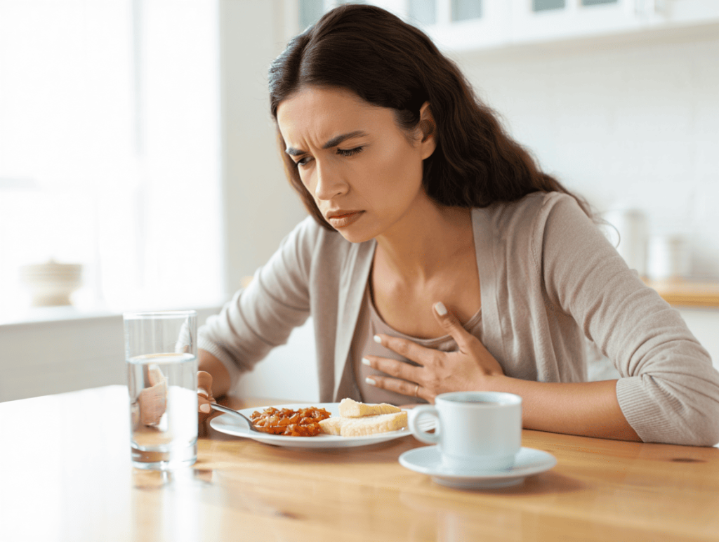 Симптомы жжения в желудке