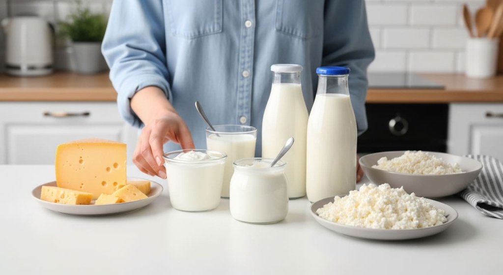 Разрешенные молочные продукты