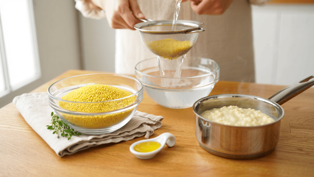 Советы по приготовлению пшена