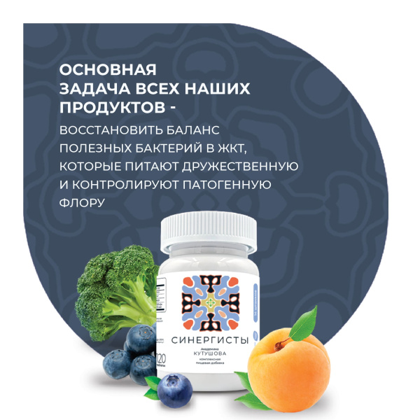 «Синергисты академика Кутушова 120 шт.»